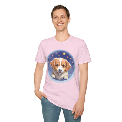 Unisex Gildan Softstyle 64000 Dog Shirt Tee Ring Spun Cotton