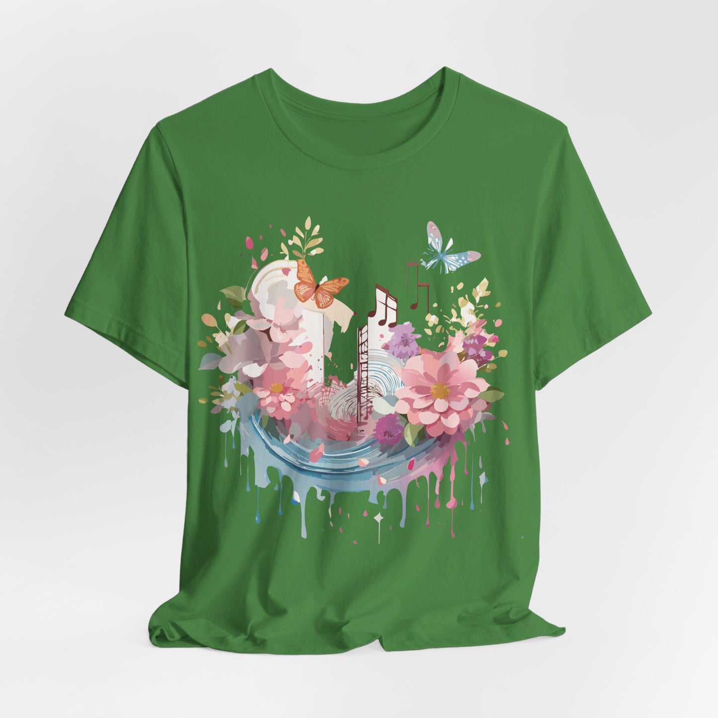 Natural Cotton Tee Shirt - Music Collection