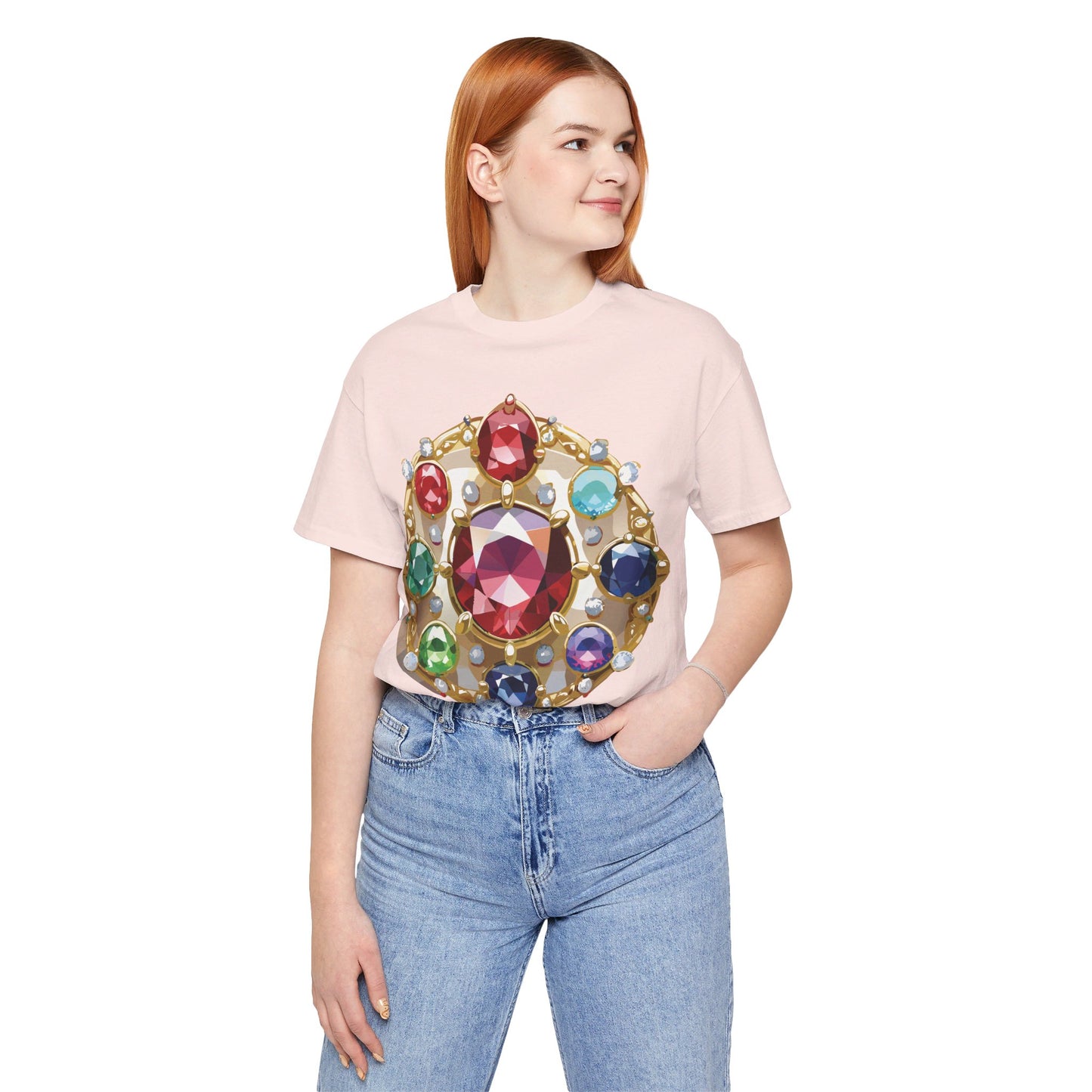 T-Shirt aus natürlicher Baumwolle – Queen Collection