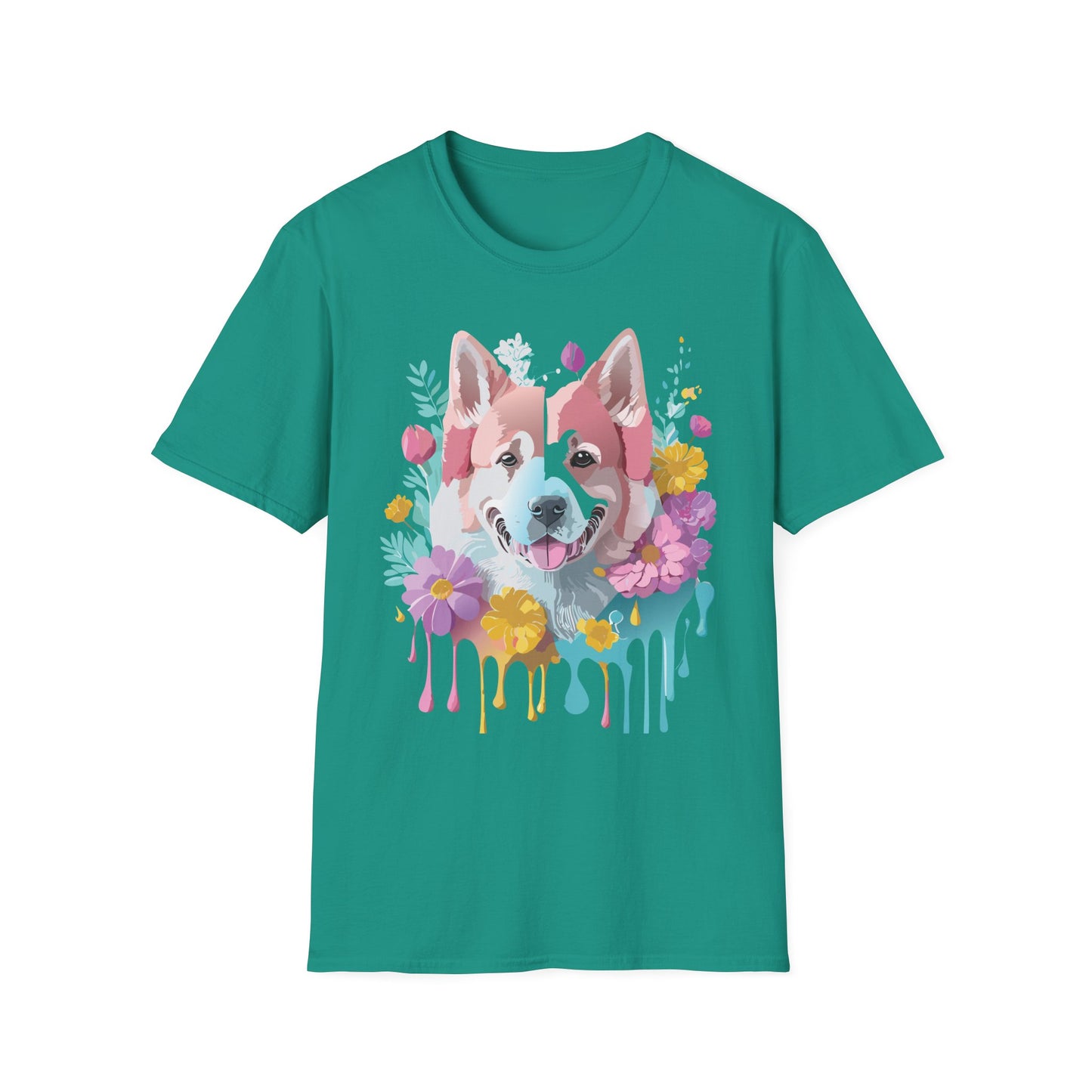 Dog Shirt, Shirt with Dog, Animal Tee, Shirt with Animals