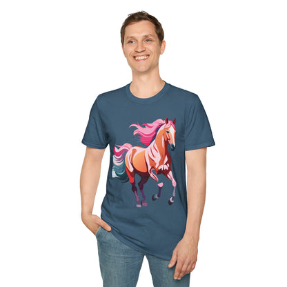 Horse Shirt Gildan Softstyle Tee Unisex 100 Percent Ring Spun Cotton