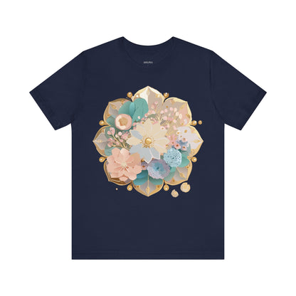 Natural Cotton Tee Shirt - Medallion Collection Printify