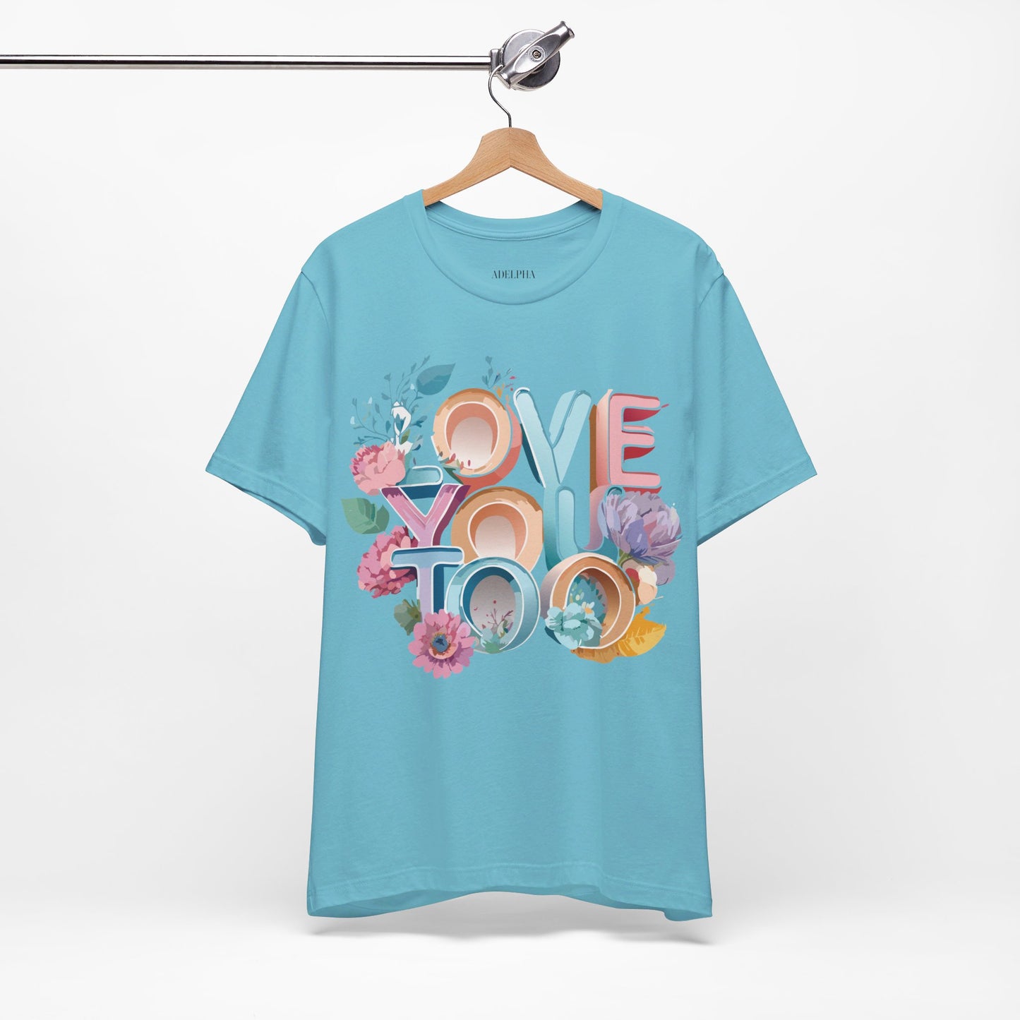 T-Shirt aus natürlicher Baumwolle – Love Story-Kollektion