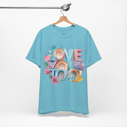 Natural Cotton Tee Shirt - Love story Collection Printify