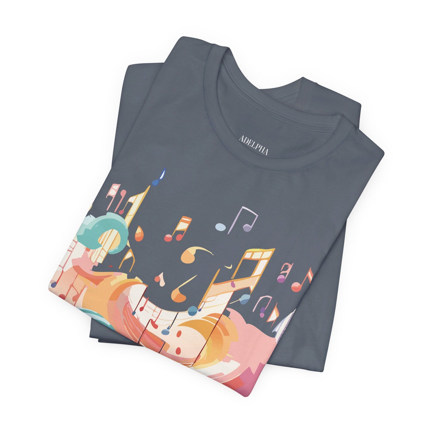 T-shirt en coton naturel - Collection Musique