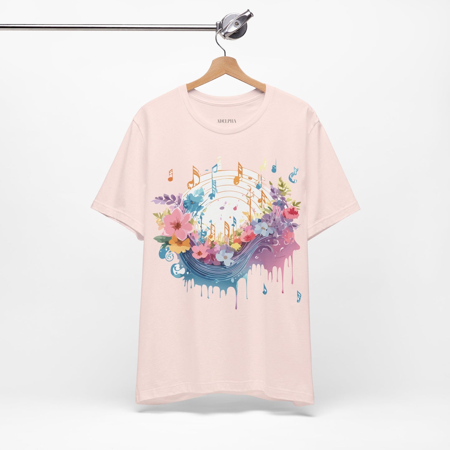 T-shirt en coton naturel - Collection Musique