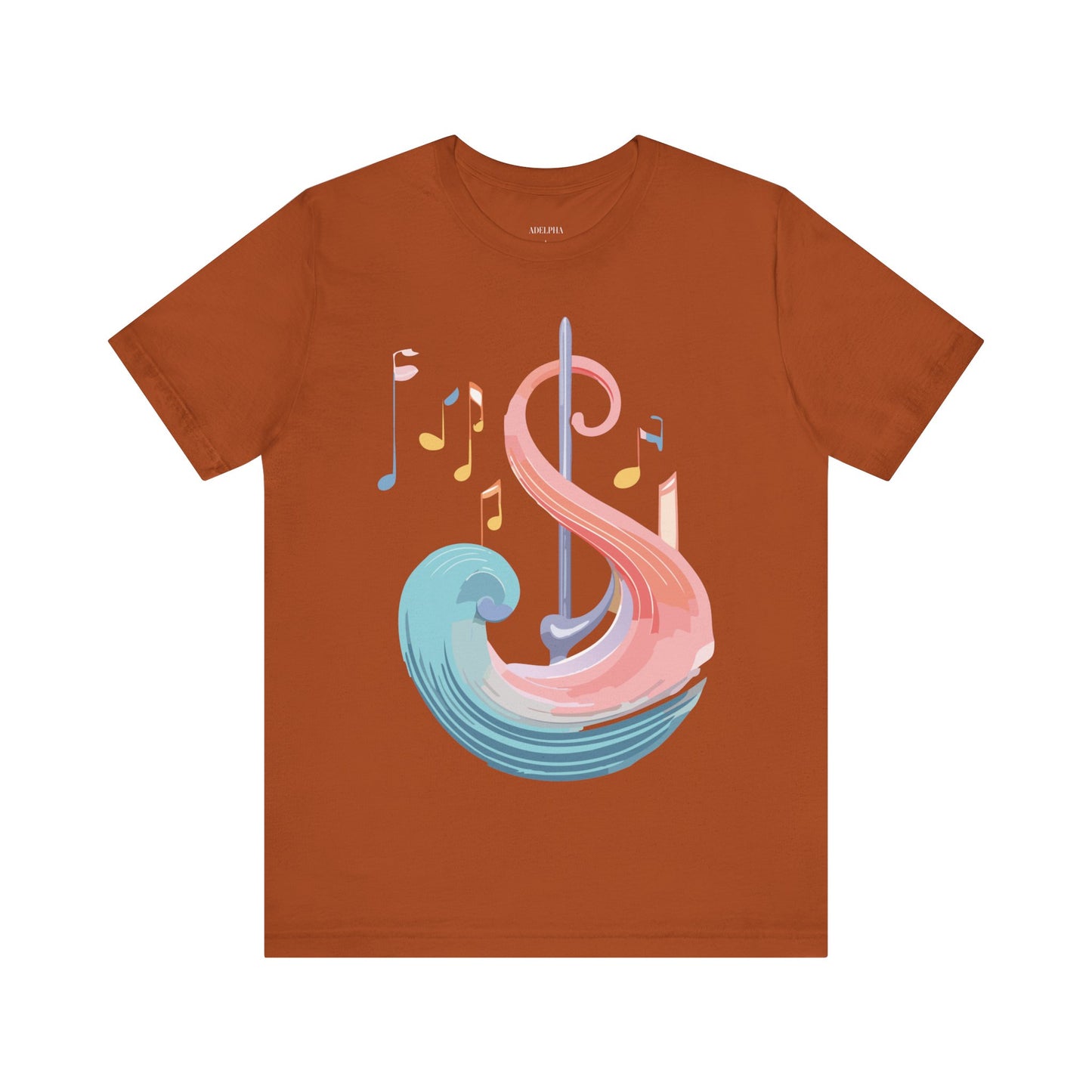 Natural Cotton Tee Shirt - Music Collection