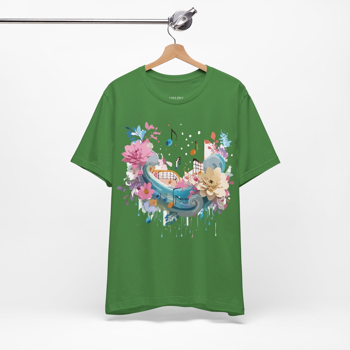 Natural Cotton Tee Shirt - Music Collection