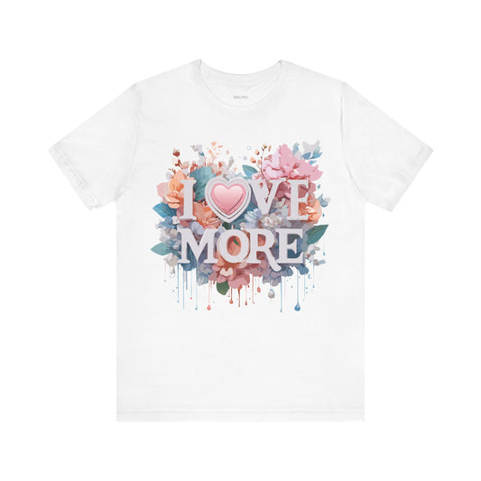 Natural Cotton Tee Shirt - Love story Collection