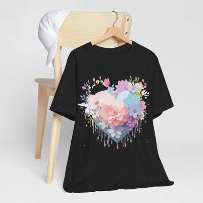 Natural Cotton Tee Shirt - Love Story Collection Printify