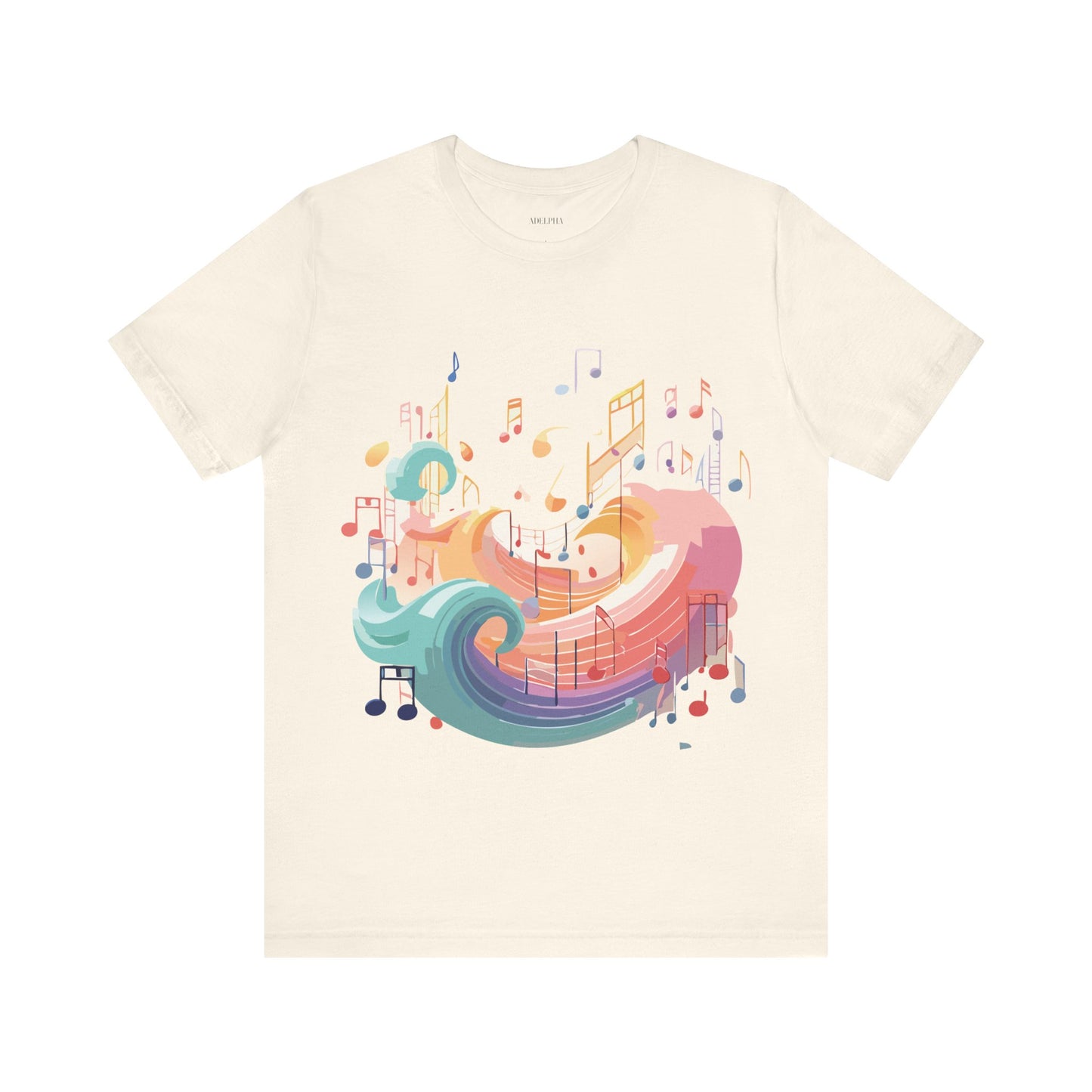 T-shirt en coton naturel - Collection Musique