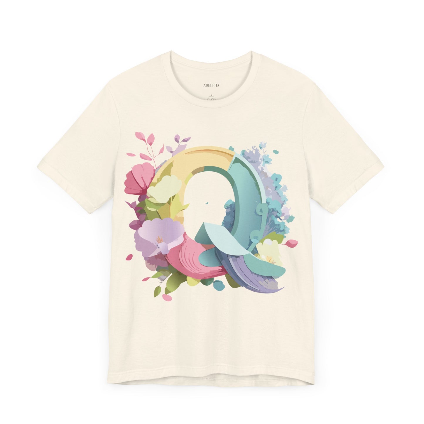 Letter Shirt, Letter Q Shirt - ADELPHA