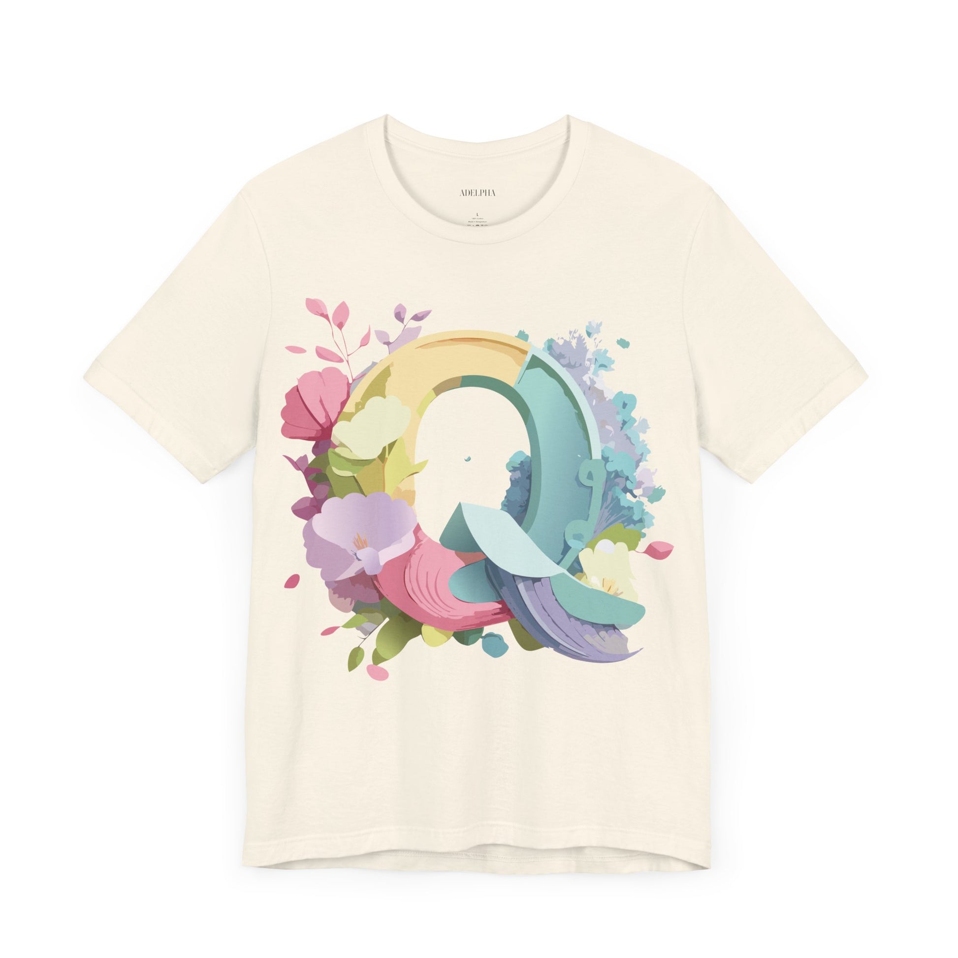 Letter Shirt, Letter Q Shirt - ADELPHA