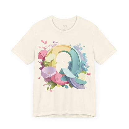 Letter Shirt, Letter Q Shirt - ADELPHA