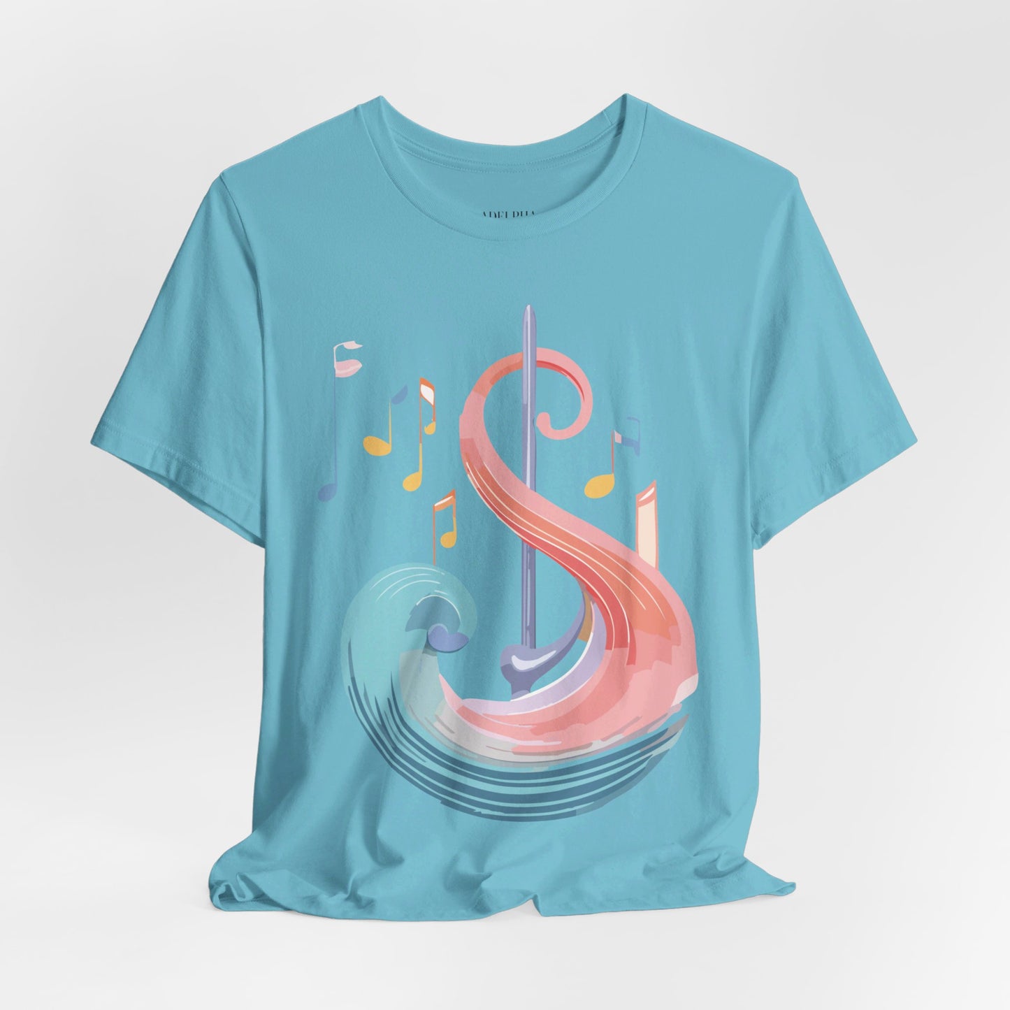 Natural Cotton Tee Shirt - Music collection