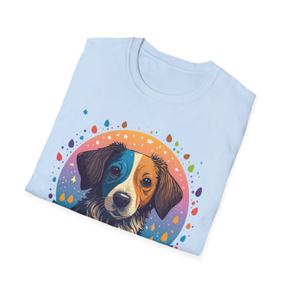 Dog Shirt Unisex Softstyle Tee 100 Percent Cotton Gildan 64000