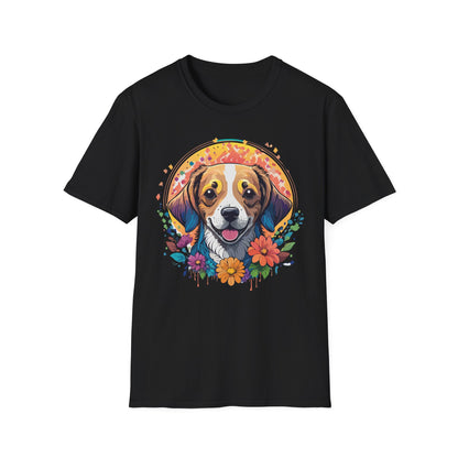 Dog Shirt Unisex Animal Tee Gildan 64000 Softstyle Ring Spun Cotton