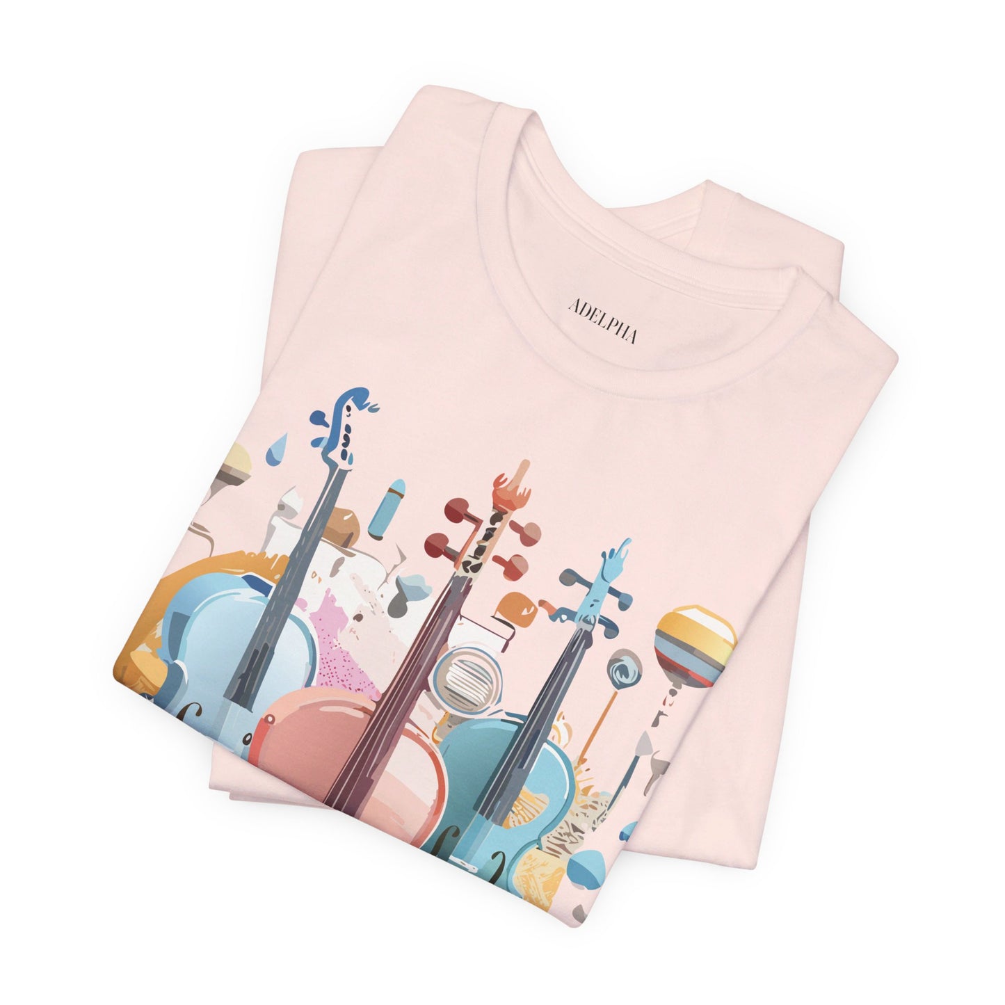 T-shirt en coton naturel - Collection Musique