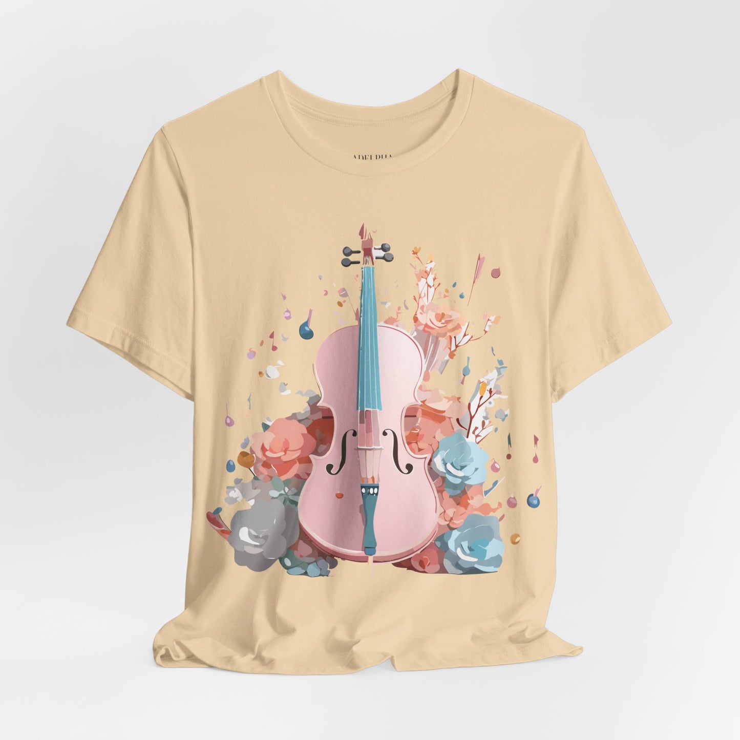 T-shirt en coton naturel - Collection Musique