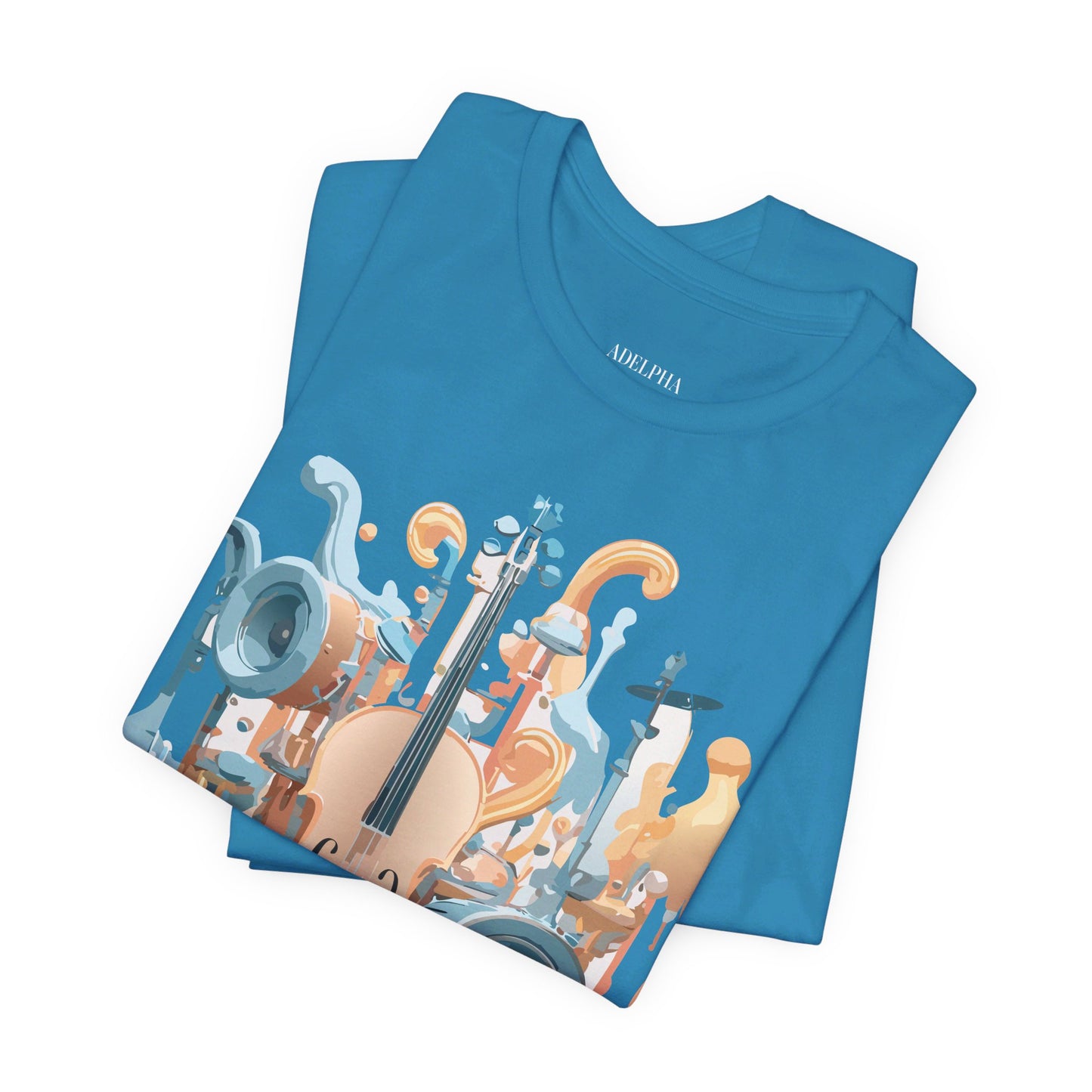 T-shirt en coton naturel - Collection Musique