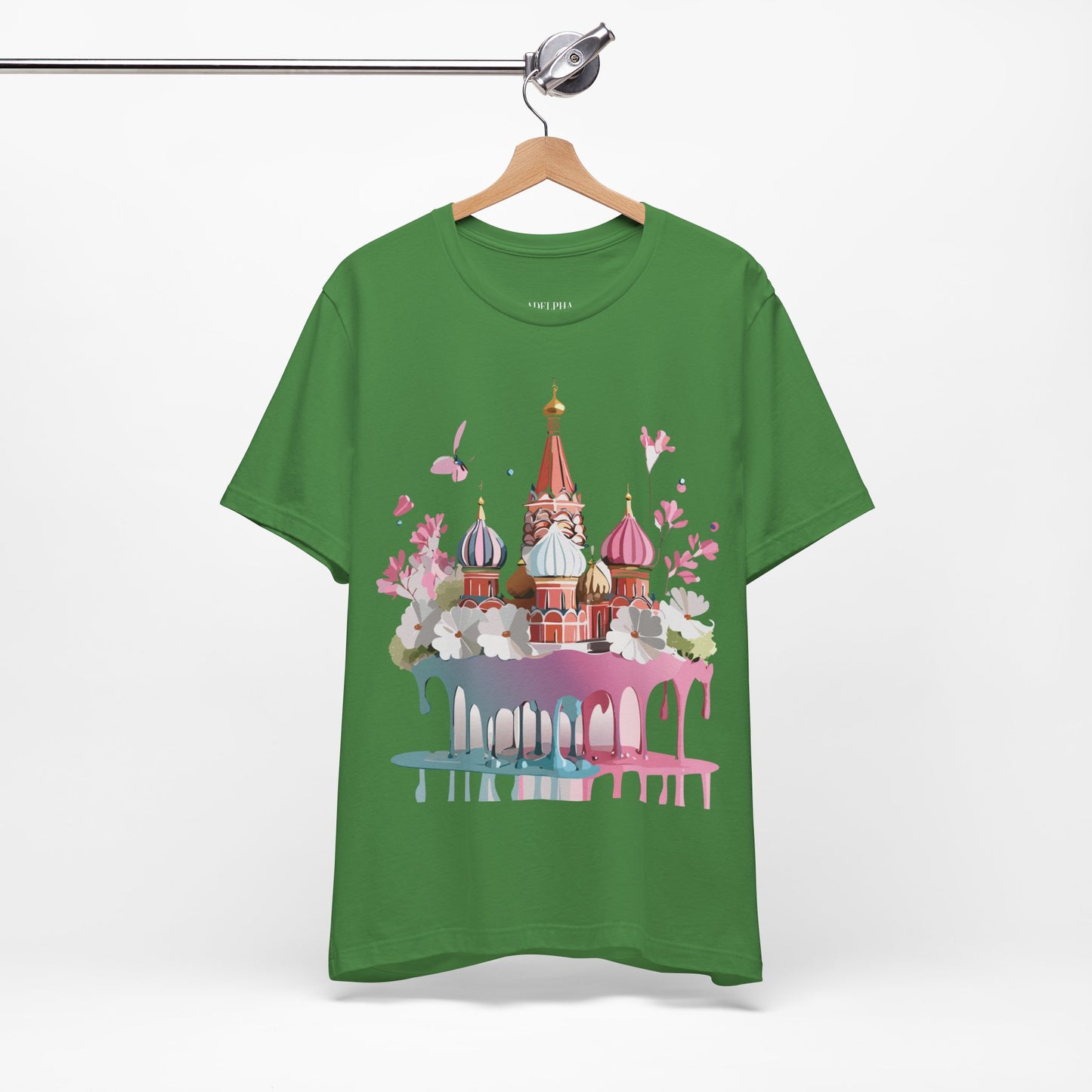 Natural Cotton Tee Shirt - Beautiful Places Collection - Moscow