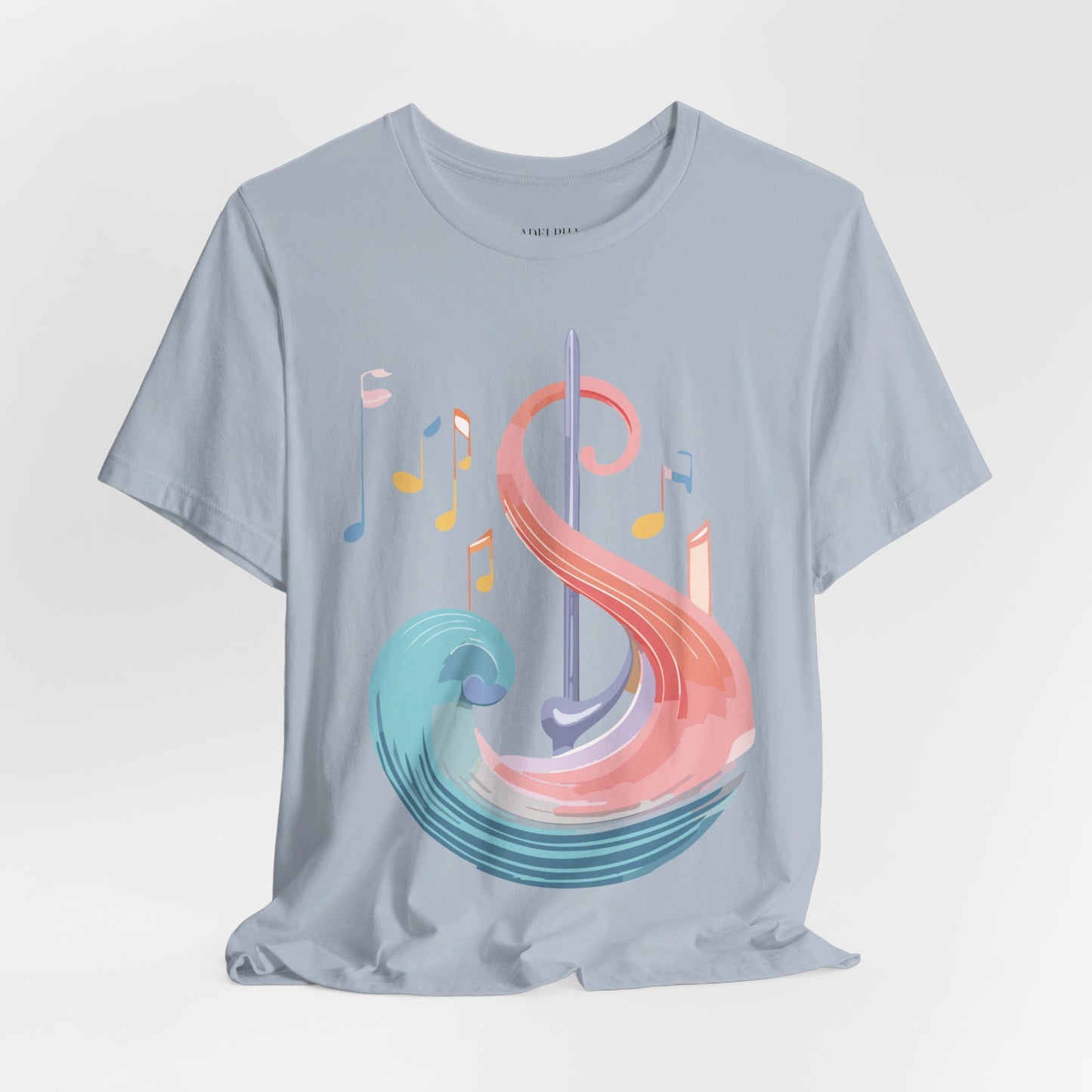 T-shirt en coton naturel - Collection Musique