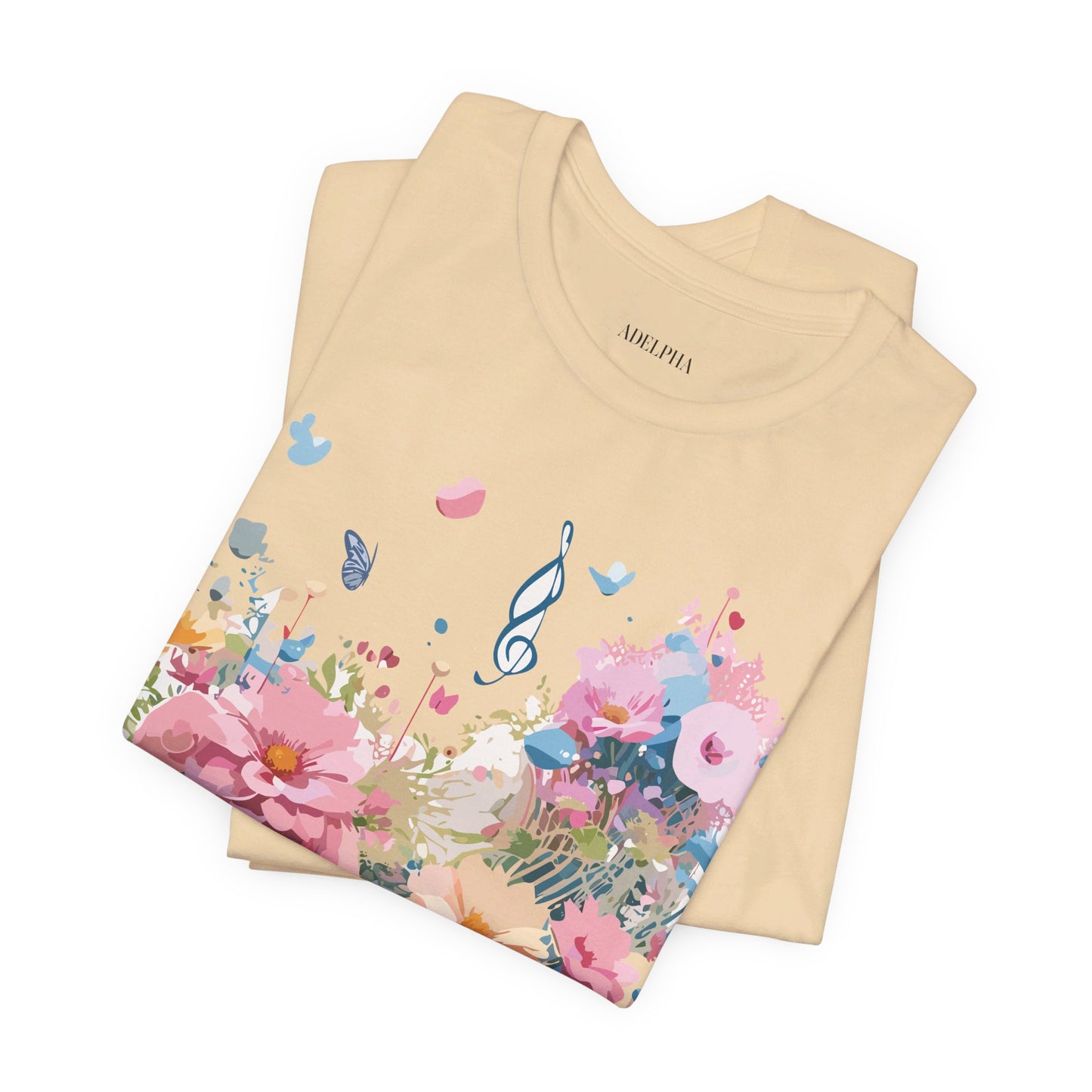 Natural Cotton Tee Shirt - Music collection