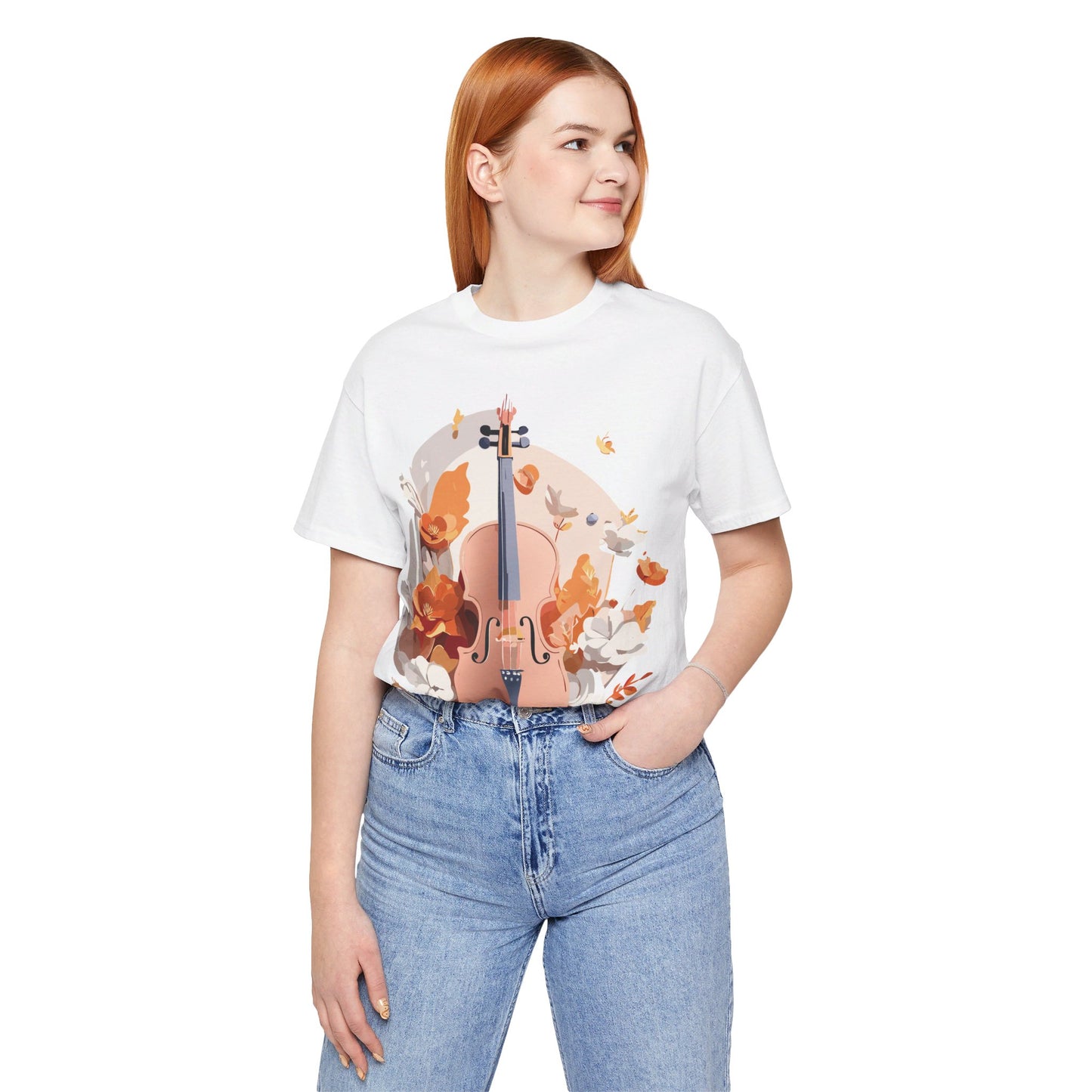 T-shirt en coton naturel - Collection Musique