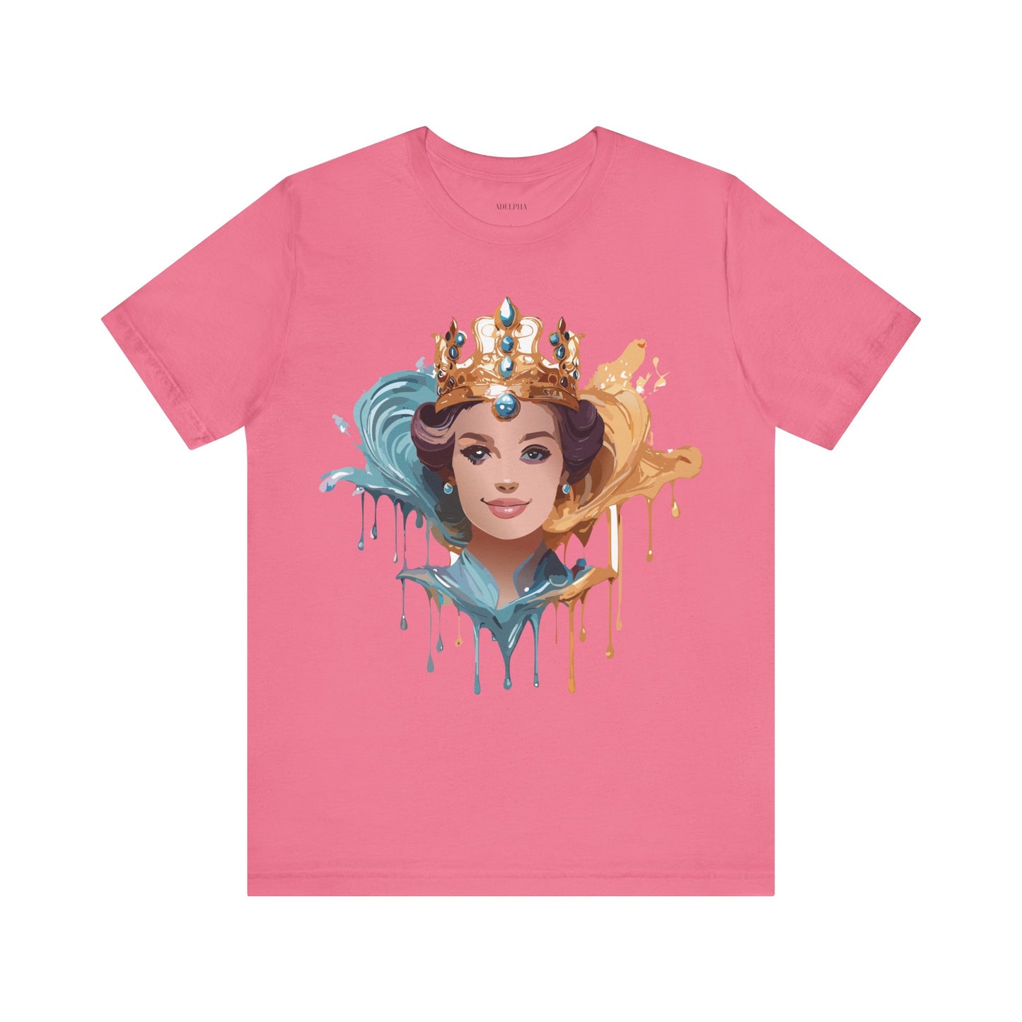 T-Shirt aus natürlicher Baumwolle – Queen Collection