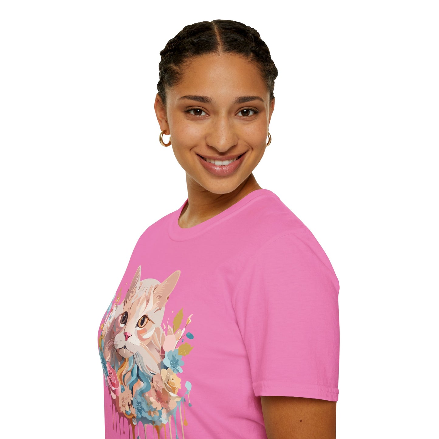 Cat Shirt, Shirt with Cat, Cats Tee, Kitten Tee