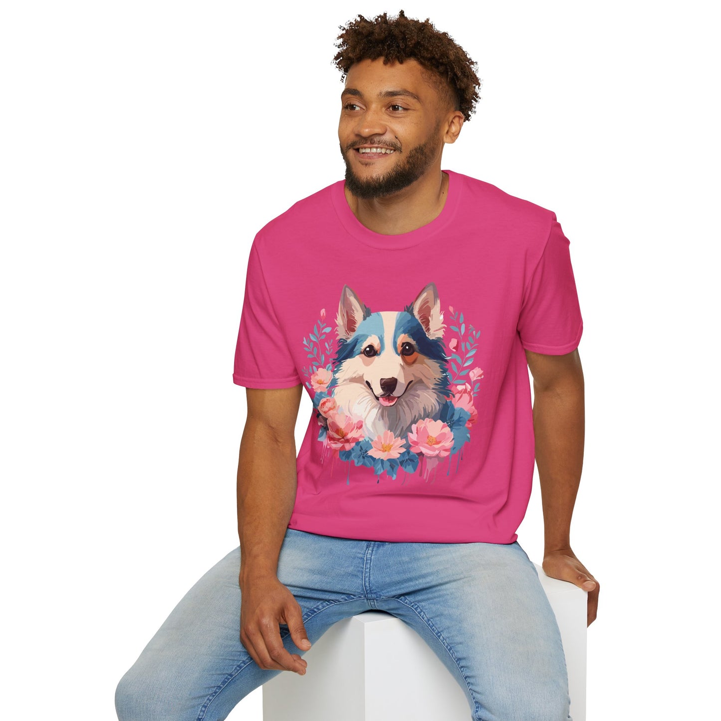 Dog Shirt, Shirt with Dog, Animal Tee, Shirt with Animals