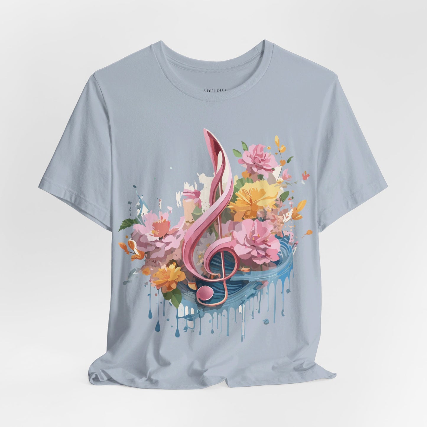 Natural Cotton Tee Shirt - Music collection