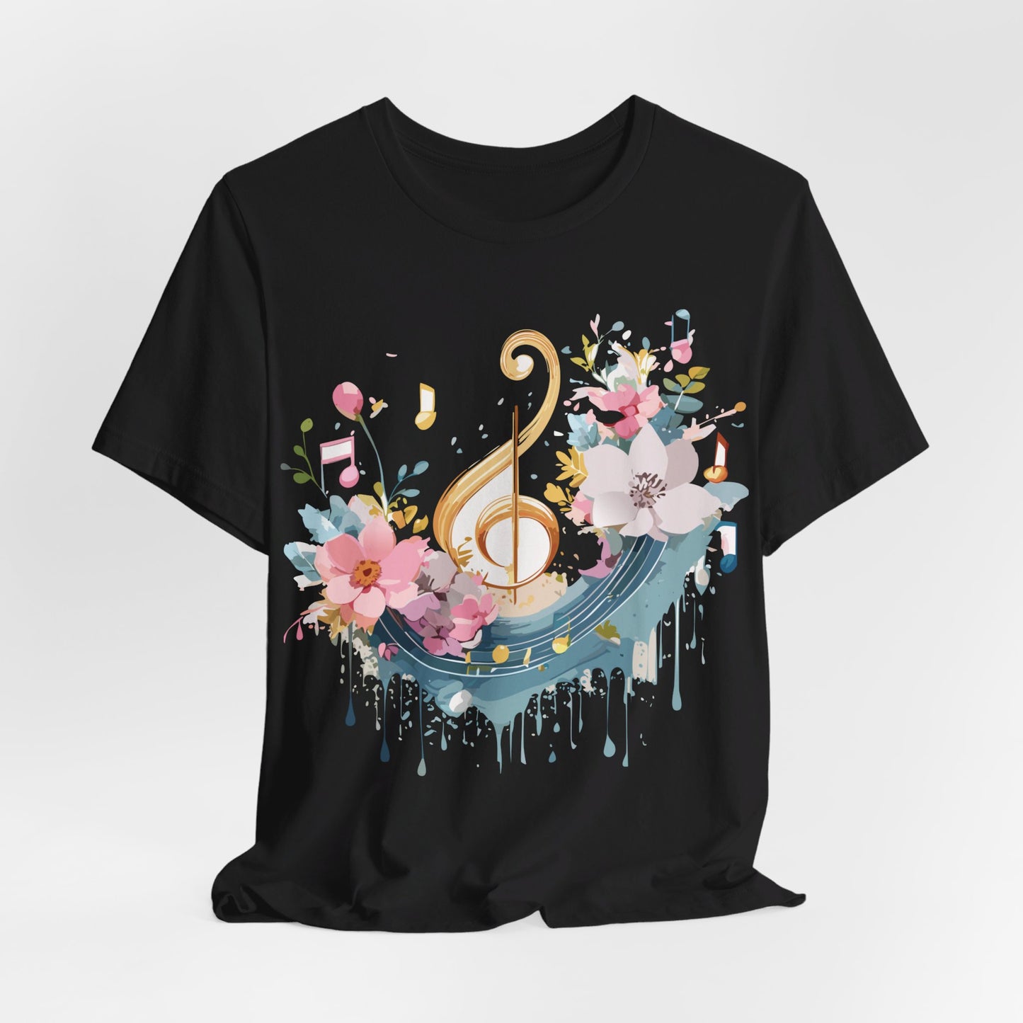 T-shirt en coton naturel - Collection Musique