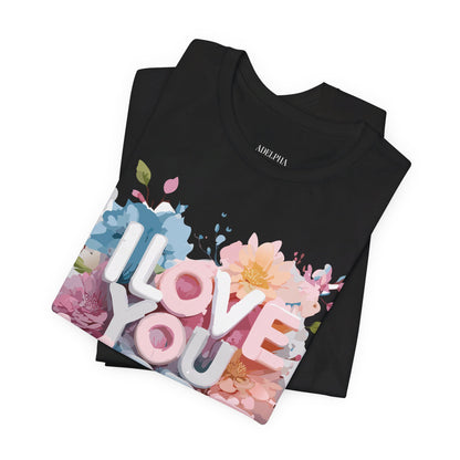 Natural Cotton Tee Shirt - Love Story Collection Printify