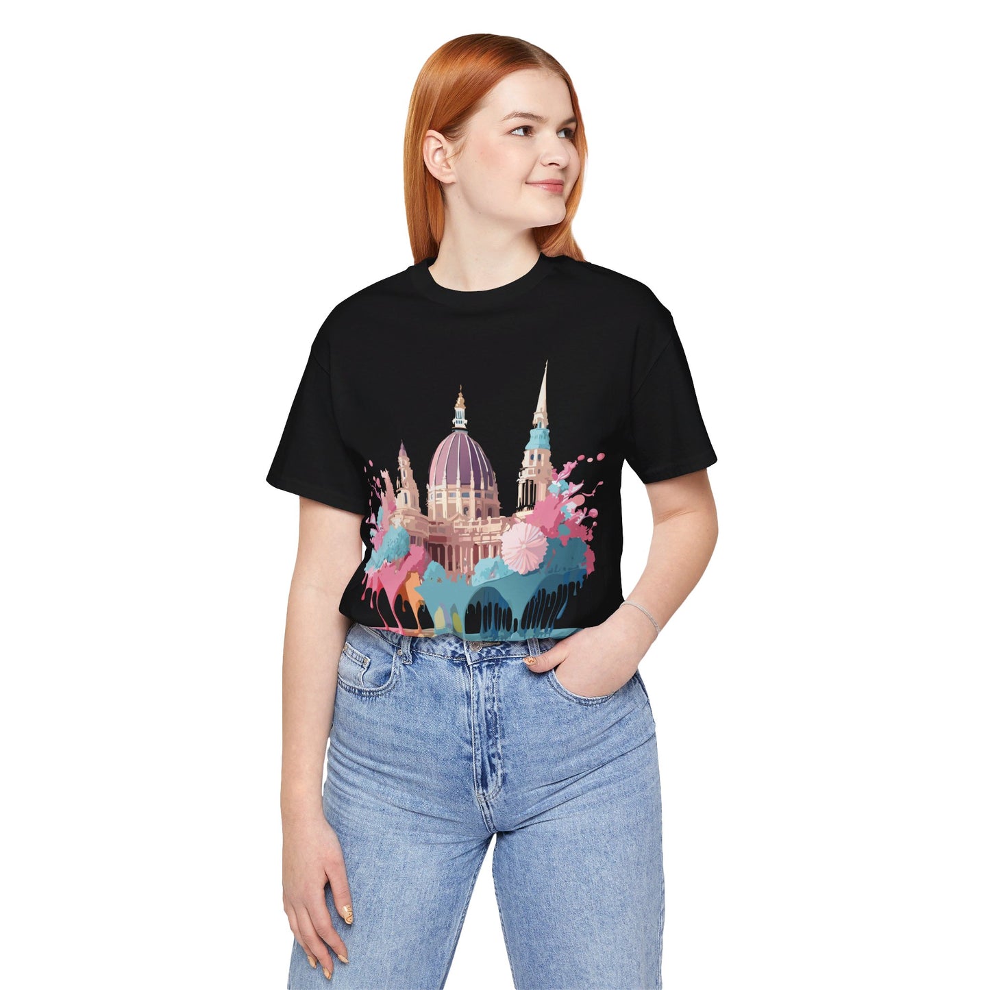 Natural Cotton Tee Shirt - Beautiful Places Collection - Vienna