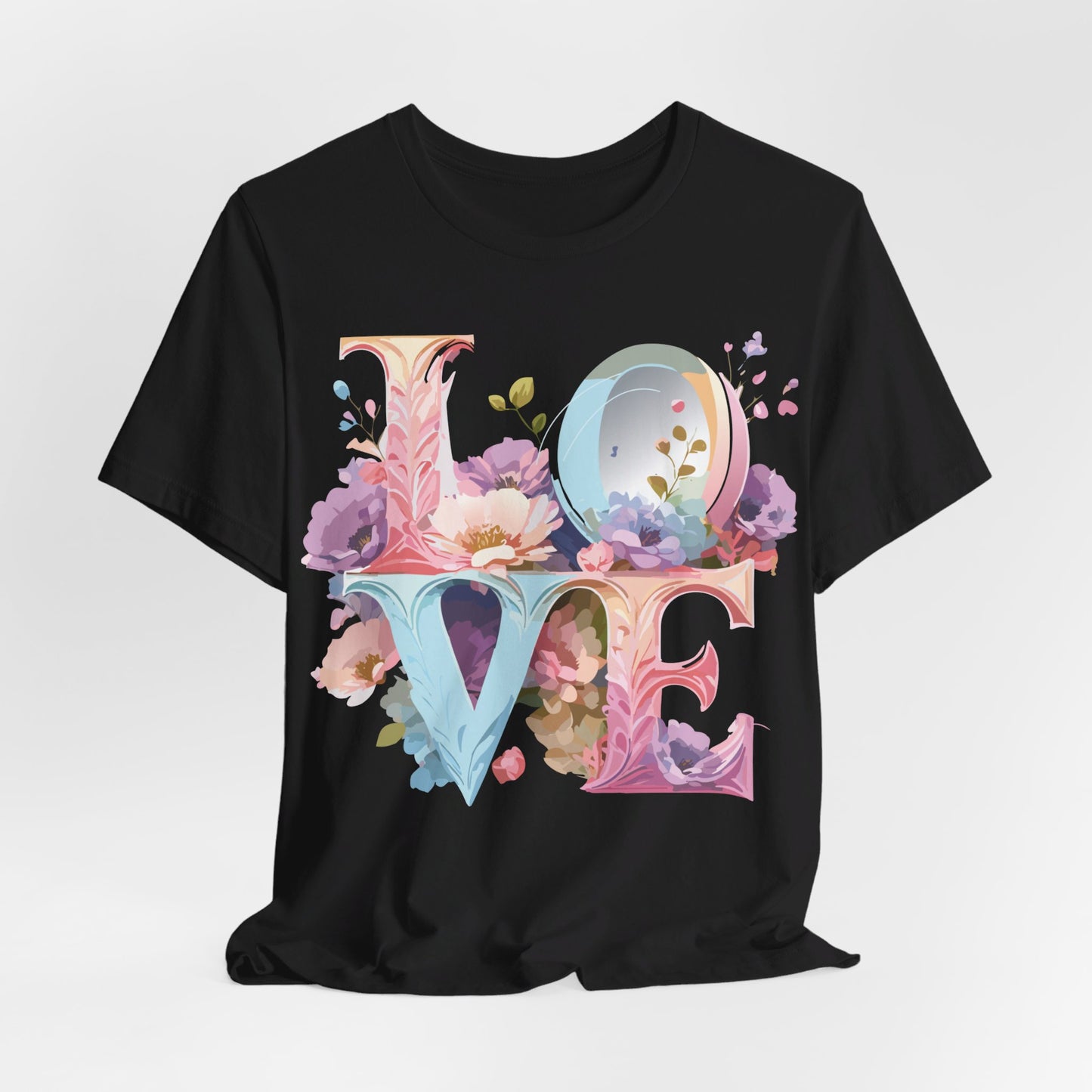 T-Shirt aus natürlicher Baumwolle – Love Story Collection