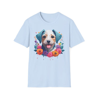 Dog Shirt Unisex Animal Tee Softstyle 64000 Gildan RingSpun Cotton