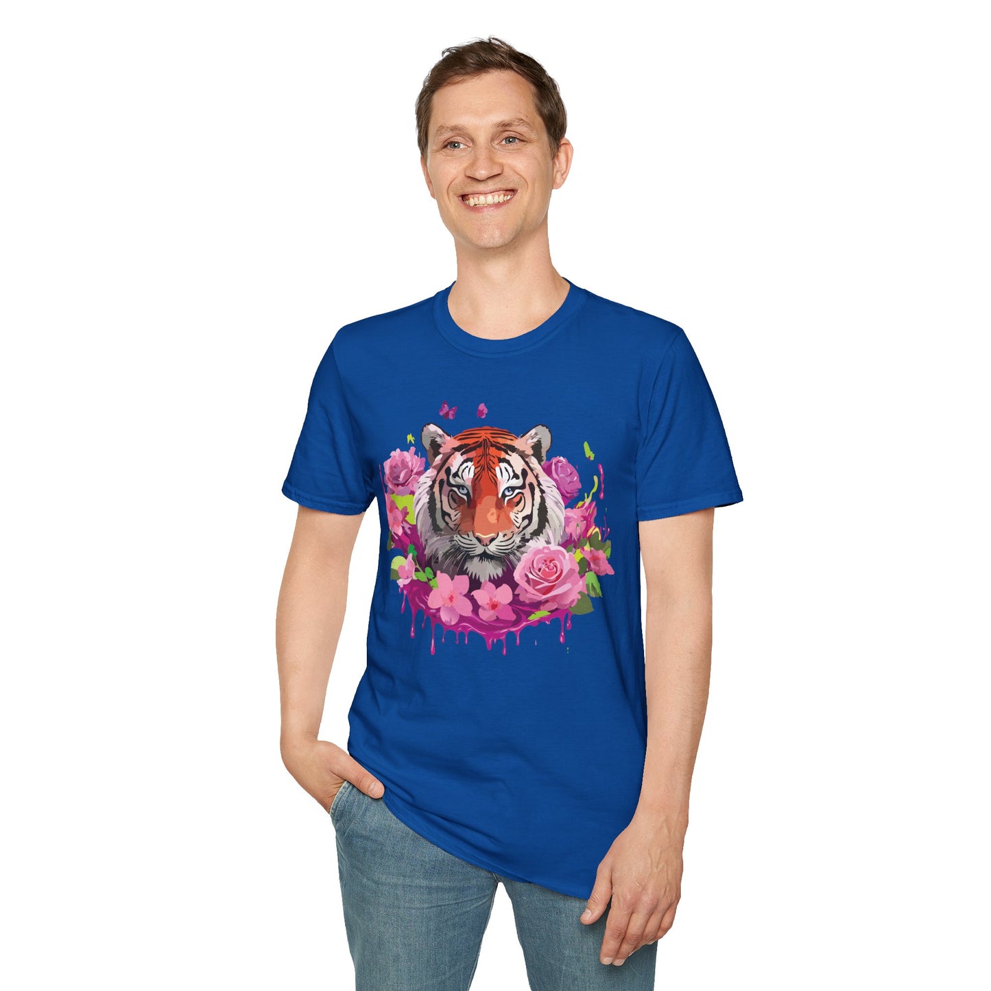 Tiger Shirt, Shirt with Tiger, Animal Tee, Shirt with Animals