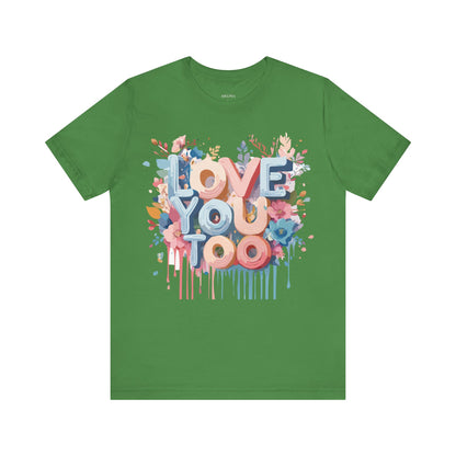Natural Cotton Tee Shirt - Love Story Collection Printify