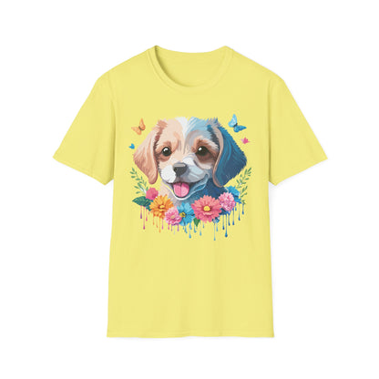 Dog Shirt Unisex Softstyle Tee Gildan 64000 100 Percent Ring Spun Cotton