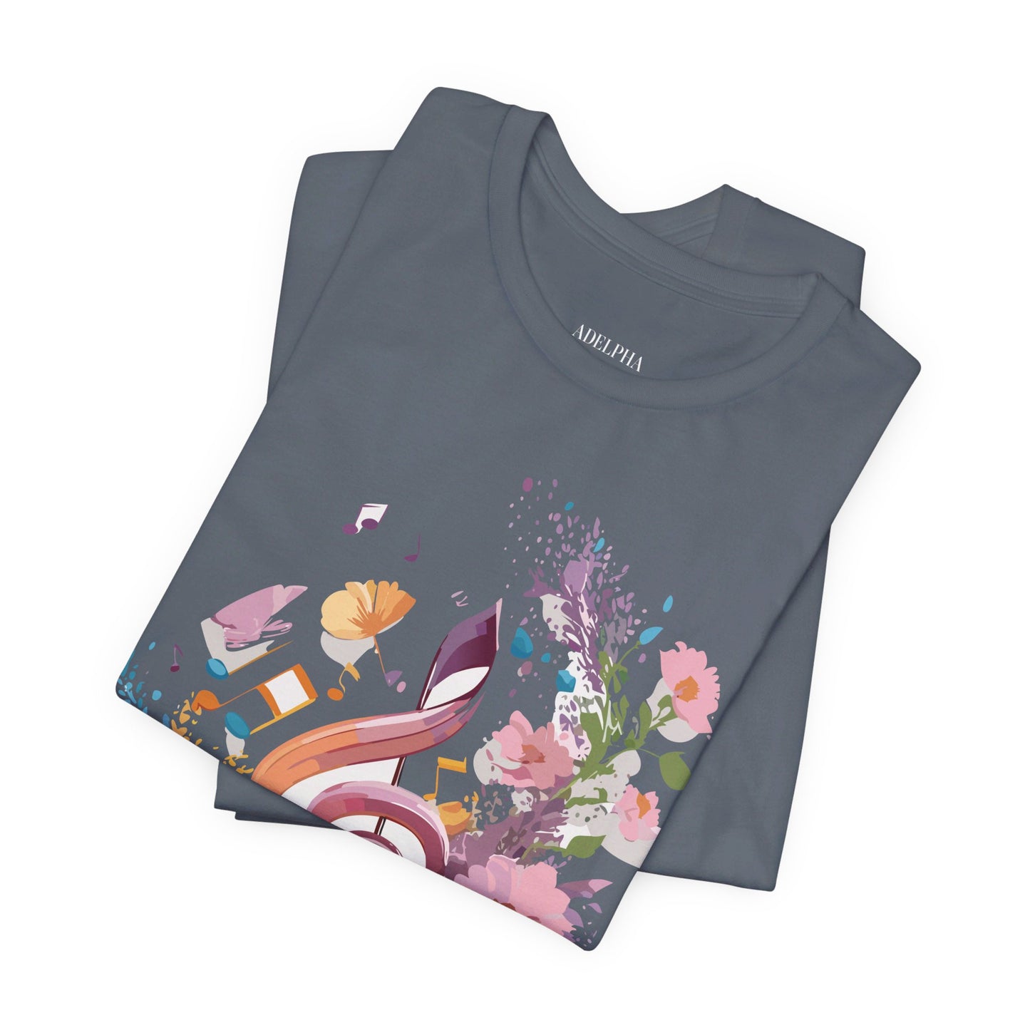 T-shirt en coton naturel - Collection Musique