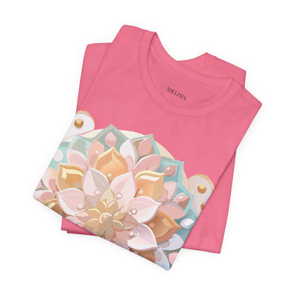 Natural Cotton Tee Shirt - Medallion Collection Printify