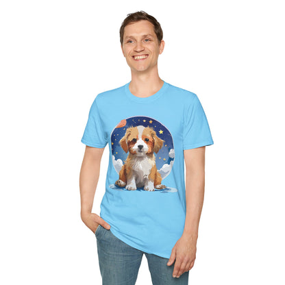 Dog Shirt Unisex Animal Tee Gildan Softstyle 64000 Short Sleeve Comfort