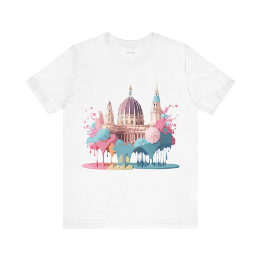 Natural Cotton Tee Shirt - Beautiful Places Collection - Vienna