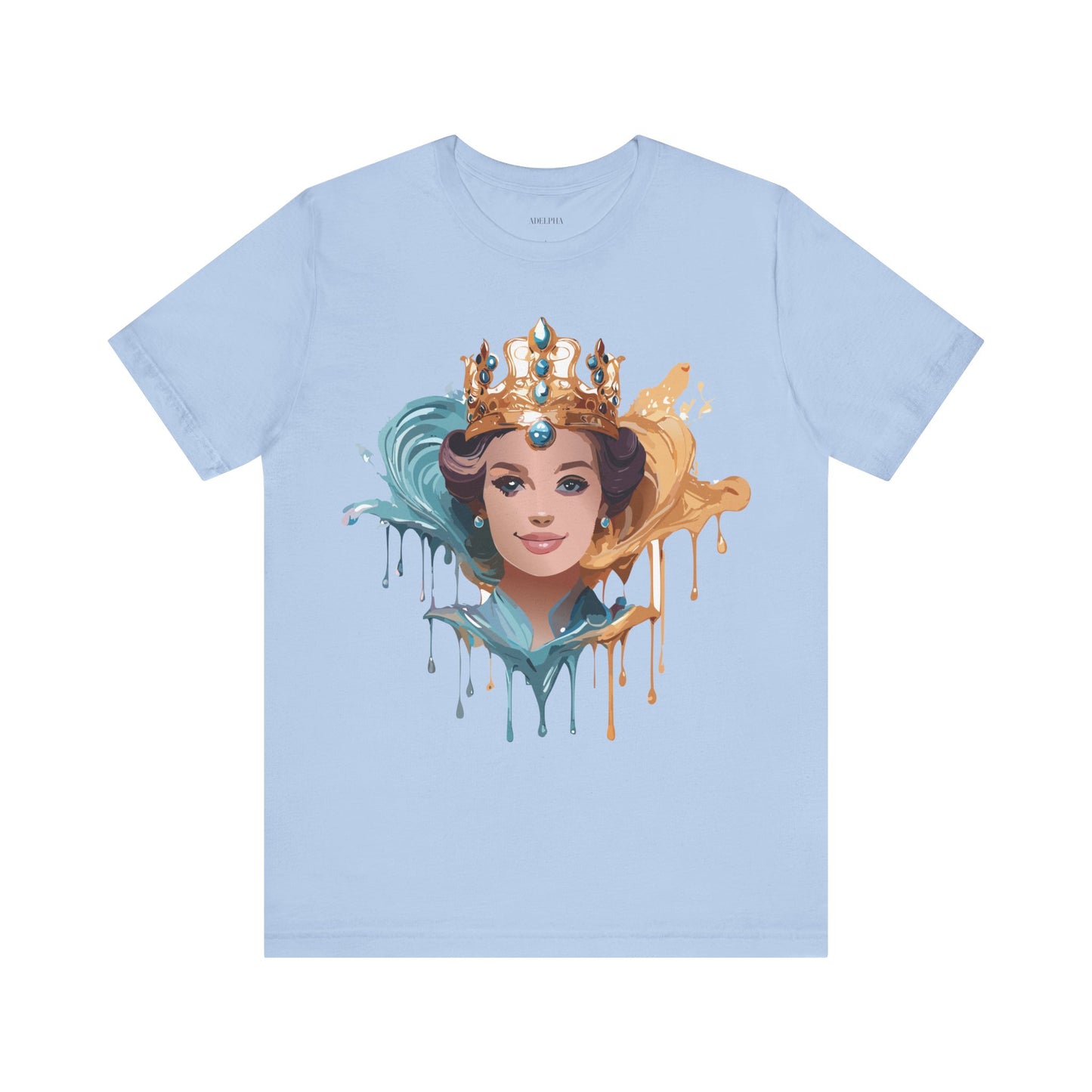 T-Shirt aus natürlicher Baumwolle – Queen Collection