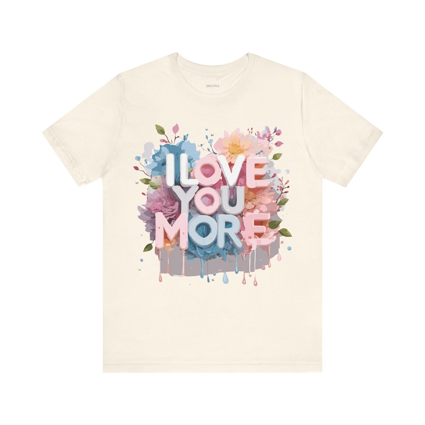 T-shirt en coton naturel - Collection Love story