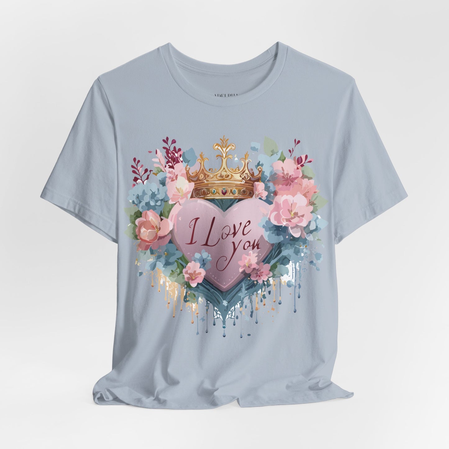 Natural Cotton Tee Shirt - Love story Collection