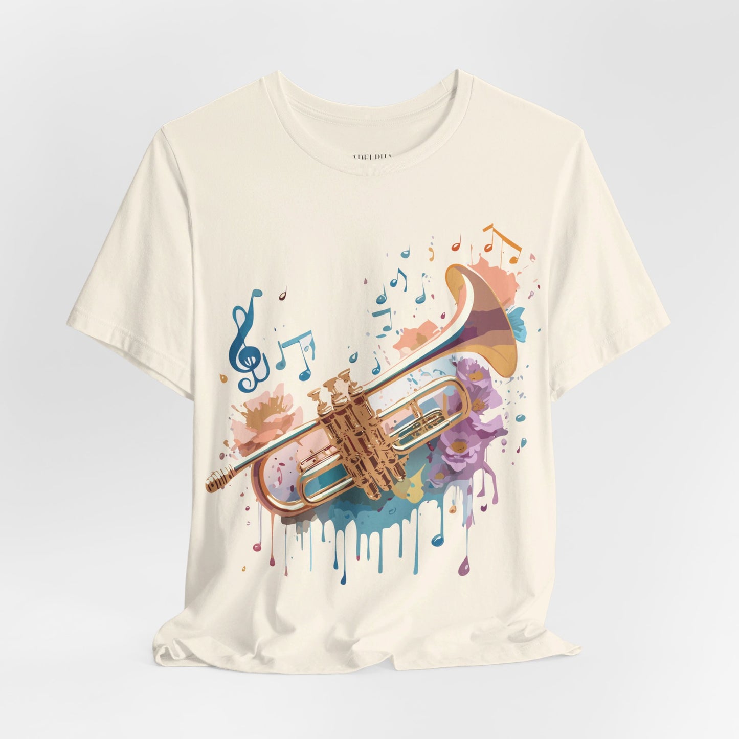 Natural Cotton Tee Shirt - Music collection