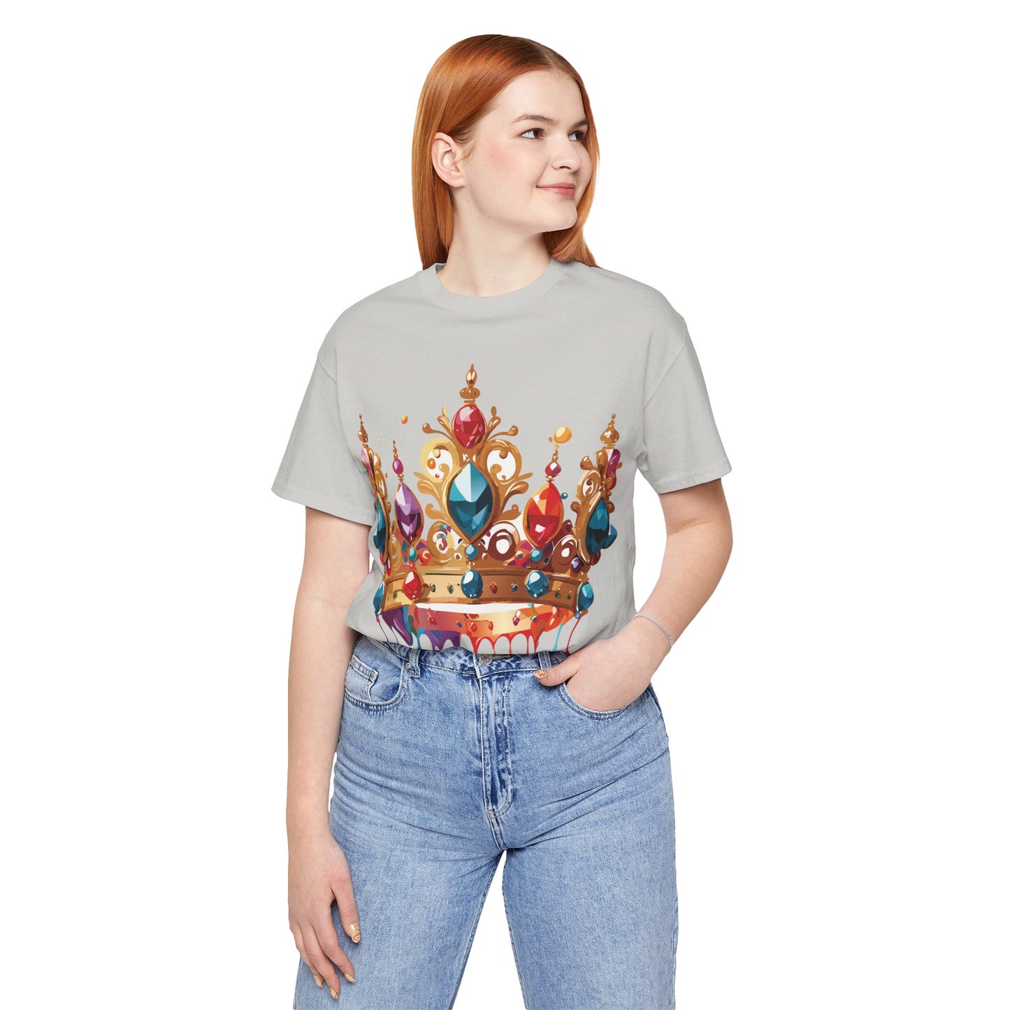 T-Shirt aus natürlicher Baumwolle – Queen Collection