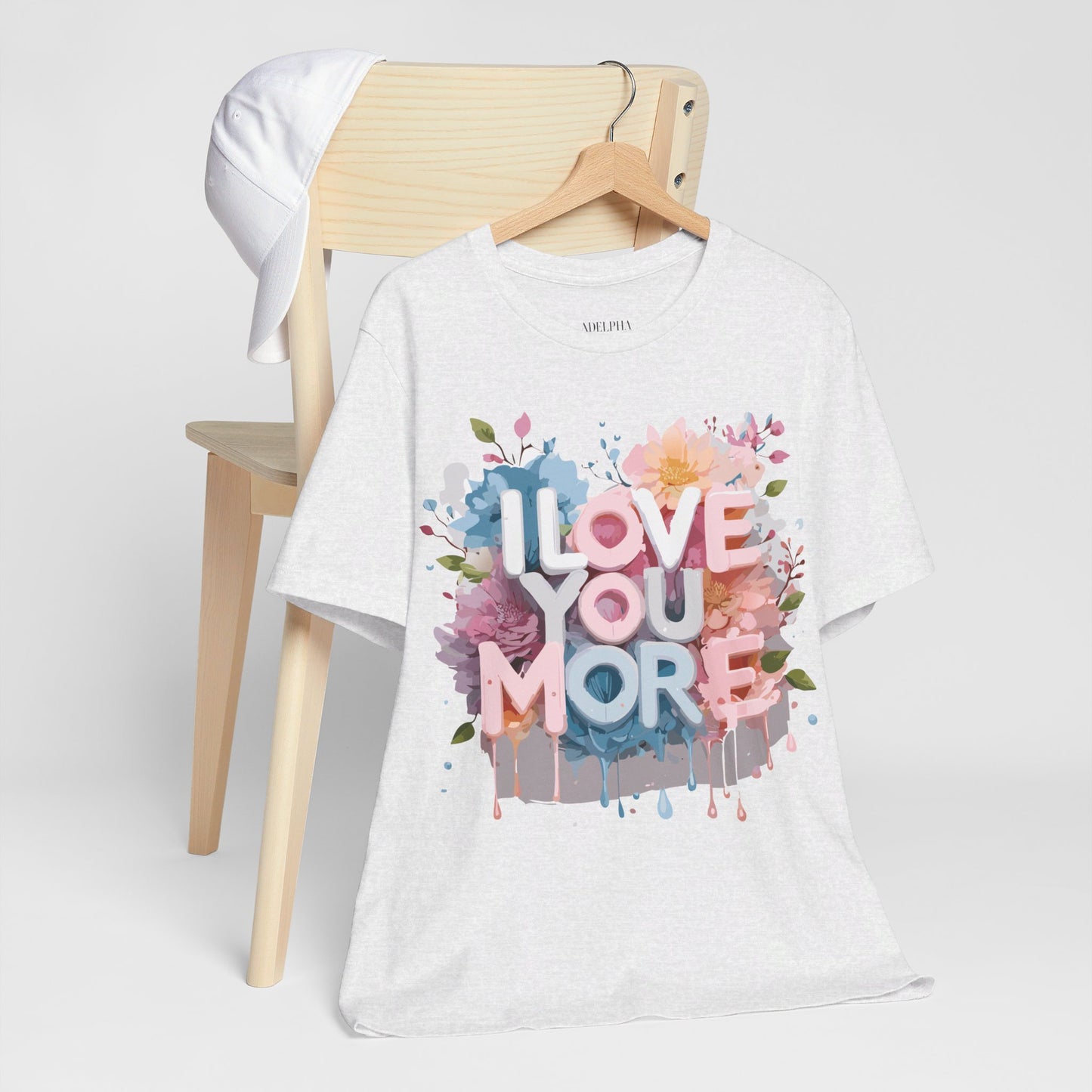 T-shirt en coton naturel - Collection Love story